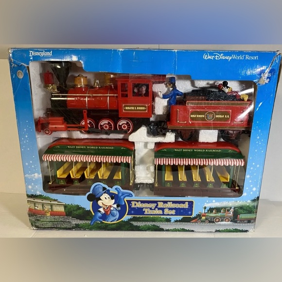 mickey mouse railroad toy